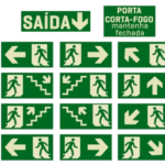 imagem de placas de sinalização
